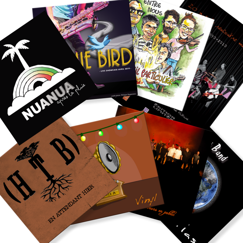 Pack 7 albums + 1 double DVD