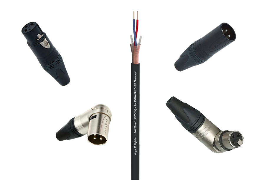 Cable XLR Neutrik® micro haut de gamme sur mesure – Atelier Son – Jack sur  mesure garantie à vie
