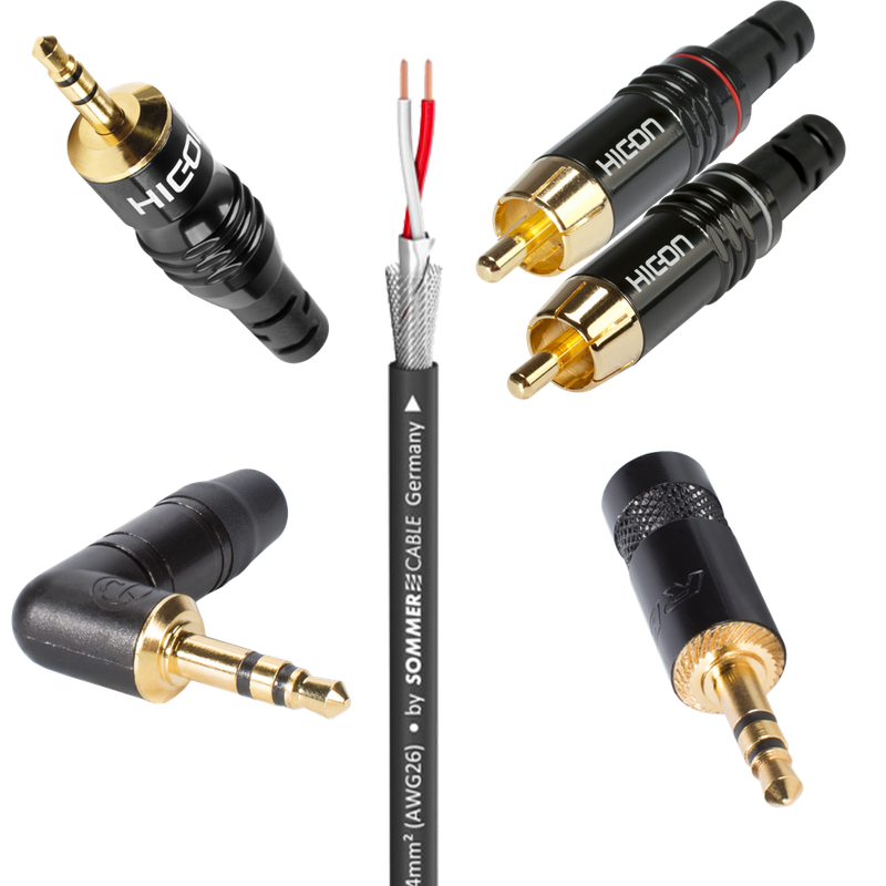 mini jack 3,5mm Neutrik Hicon Sommer Cable "Gobelin" mini jack 3,5mm Neutrik Hicon Sommer Cable "Gobelin"