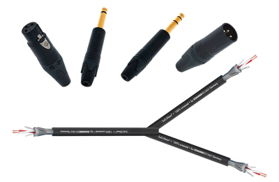 câble TRS MKII The Source 3 fiches (en Y) câble TRS MKII The Source 3 fiches (en Y)