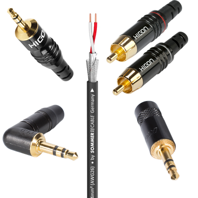 Les mini jack 3,5mm et RCA