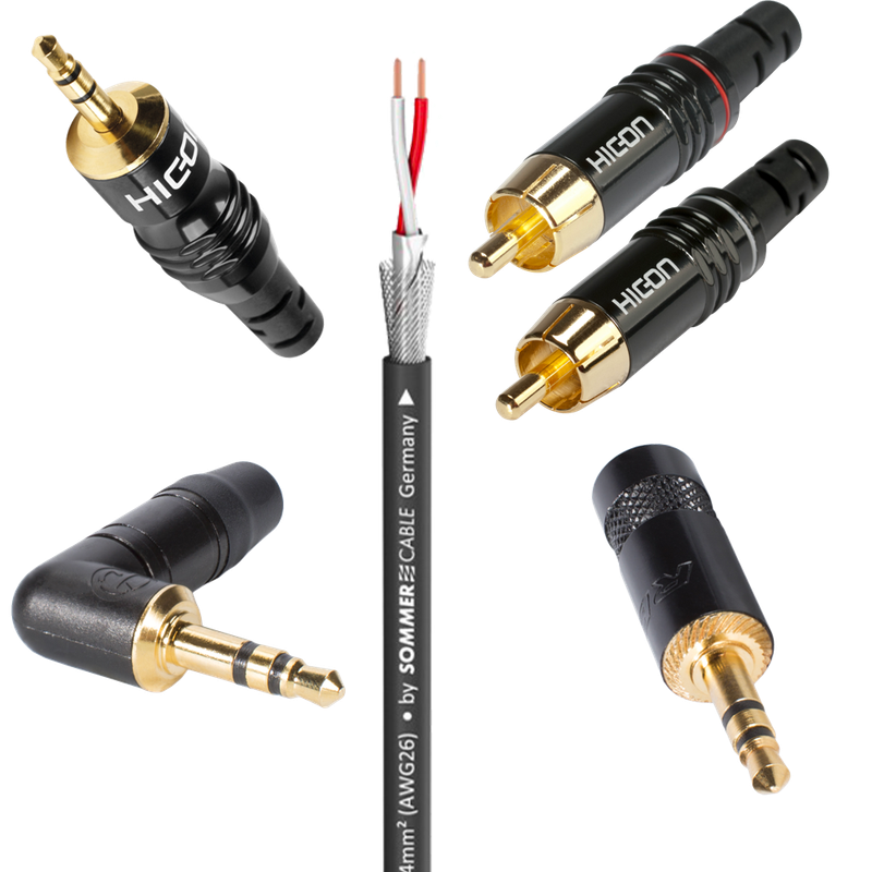 Les mini jack 3,5mm et RCA