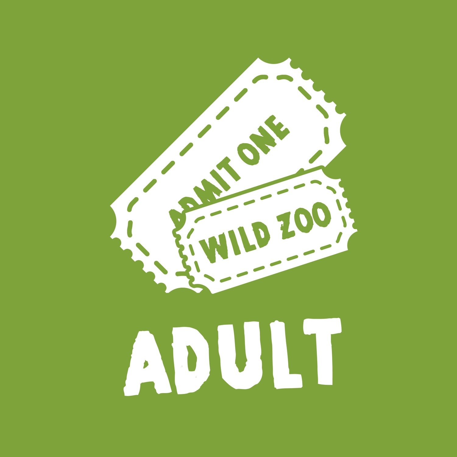 Wild Zoological Park X1 Adult Ticket ( Single Day Use )