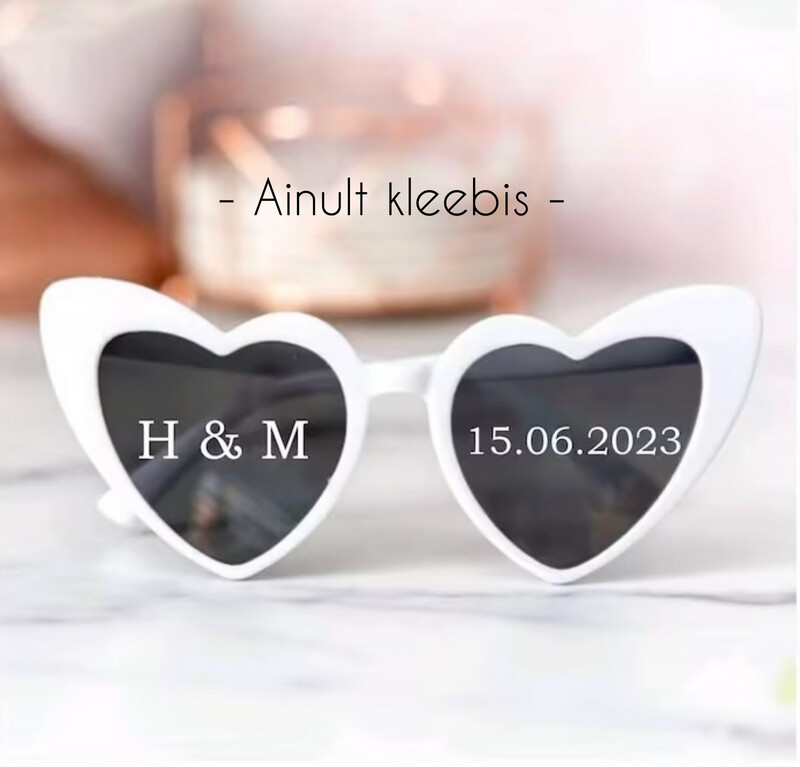 Kleebis päikeseprillidele