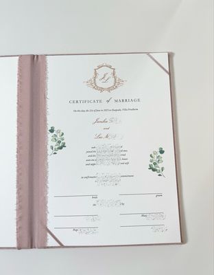 Abielutunnistus, Certificate of Marriage, abielutunnistuse tõend, abielutunnistuse  sertifikaat, pulmatseremoonia sertfikaat, abieluvannete sertifikaat, abieluvannete tõend