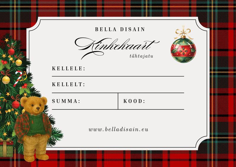 Kinkekaart jõuludeks, kinkekaardid jõuludeks, kinkekaart kingitus, jõulukingi idee, kinkekaart pdf, kinkekaart naisele