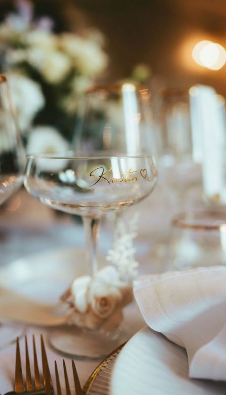 Šampanjaklaasid pulmadeks või tähtpäevaks (2 tk)