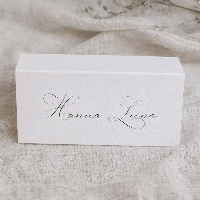 kohakaart, lauakaart, nimekaart, kohakaardid pulma