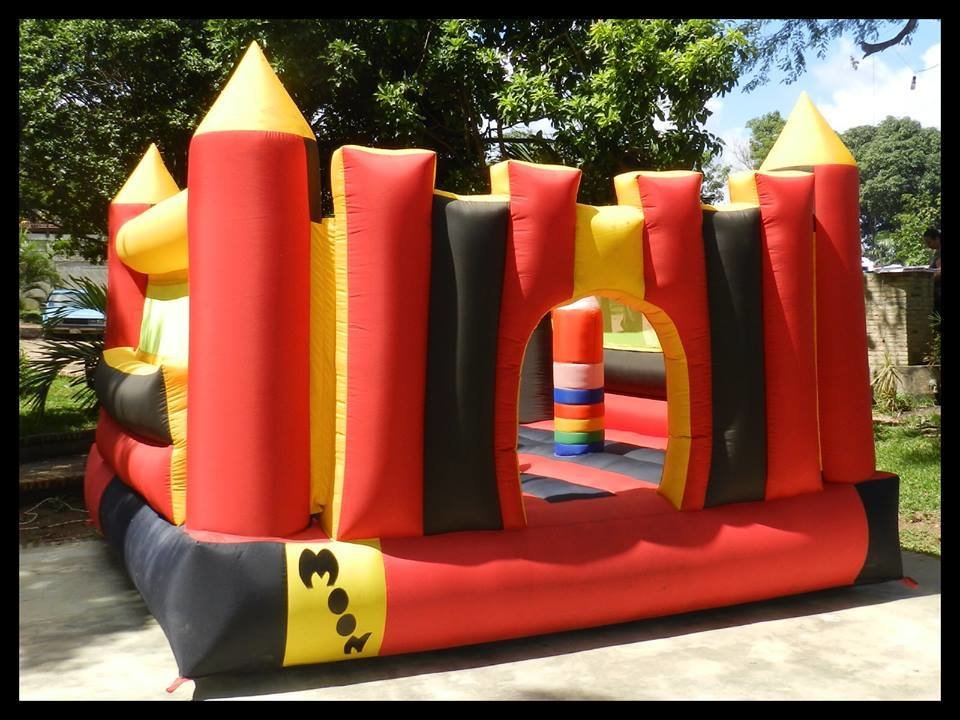 Inflable y  Tirolina