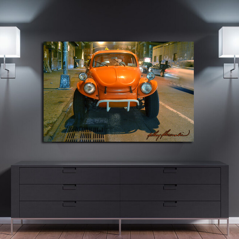 Brooklyn Beetle #1 -24"x16" inch High Quality Metal Wall Art, an Anthony Abercrombie Original $400