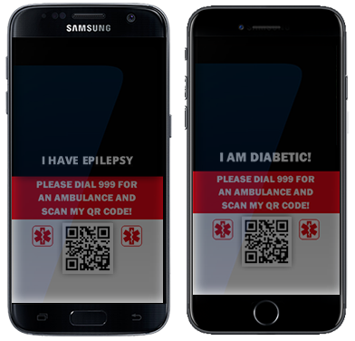 QR Medical Lockscreen