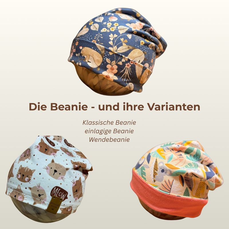 Beanie - klassisch | wendbar | einlagig