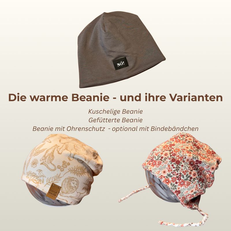 Beanie – warm | gefüttert | mit Ohrenschutz