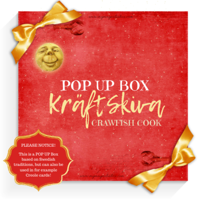 SOLD OUT! POP UP BOX! Kräftskiva {Crawfish Cook}