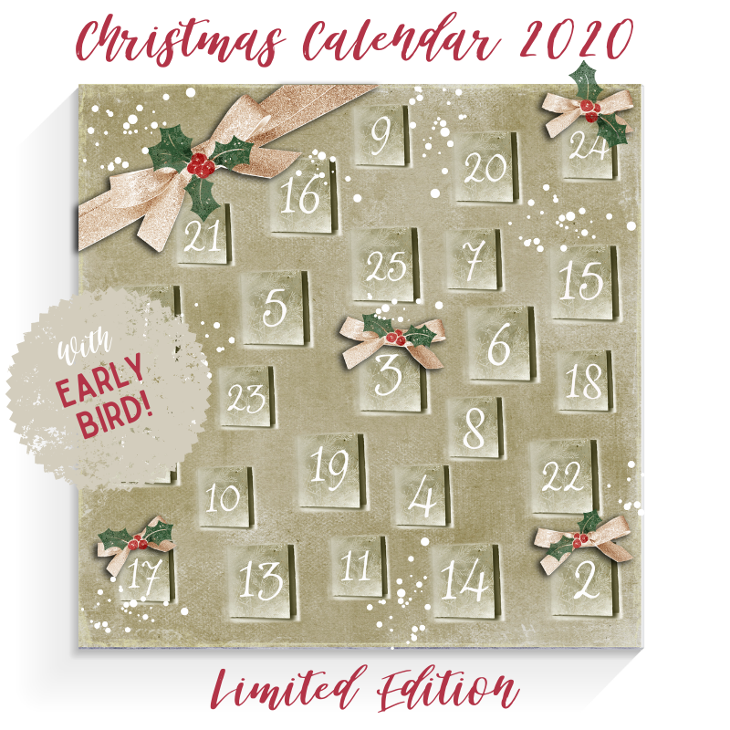 SOLD OUT!! Christmas Calendar Box 2020