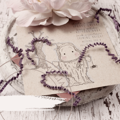 P2QH-21 Ghost &amp; Goblins! Rubber Stamp Sheet