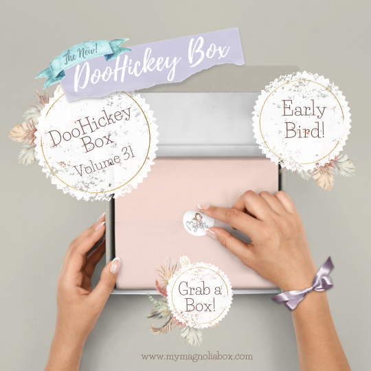 SOLD OUT! DooHickey Box Volume 31 {Flowery Stillife | Birthday Greeting | Extra: Vintage numbers}
