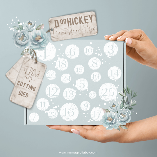 SOLD OUT! DooHickey Countdown Box 2021 {Filled with Cutting Dies}