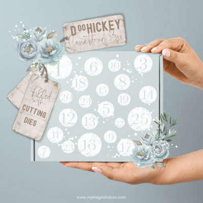 SOLD OUT! DooHickey Countdown Box 2021 {Filled with Cutting Dies}