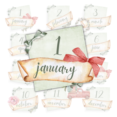 POP UP! 12 Month&#39;s of Christmas | January