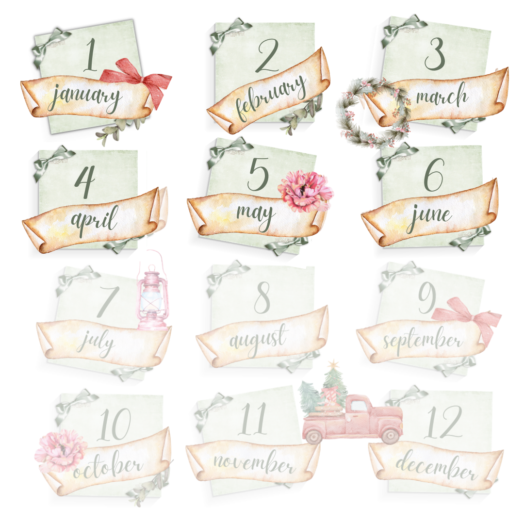 POP UP! 12 Month&#39;s of Christmas | Subscription Jan-Jun