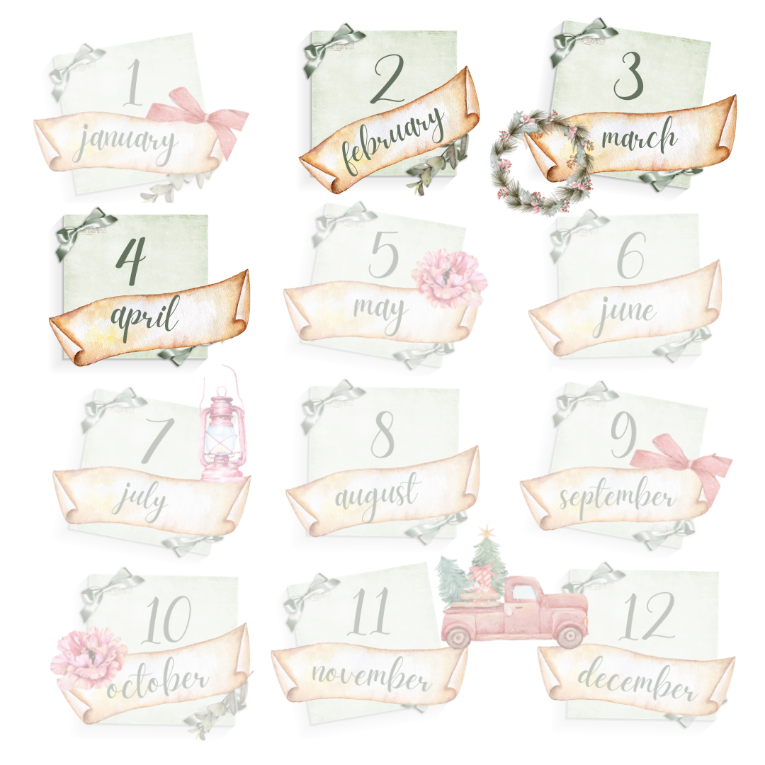 POP UP! 12 Month&#39;s of Christmas | Subscription Feb-april