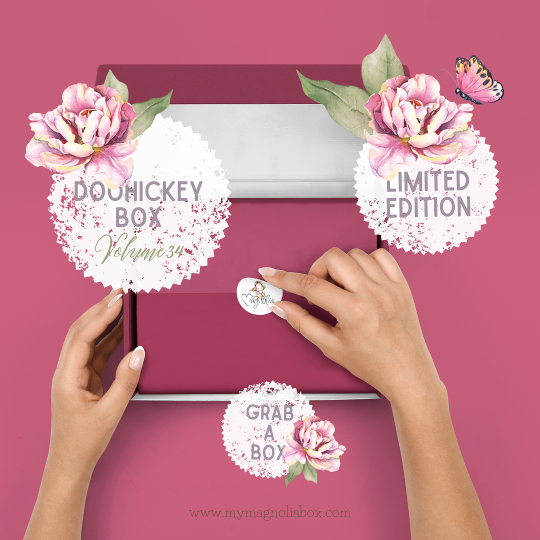 SOLD OUT! DooHickeyBOX Volume 34 {Adventure Awaits  | Bonfire |  Woodland Alpha }
