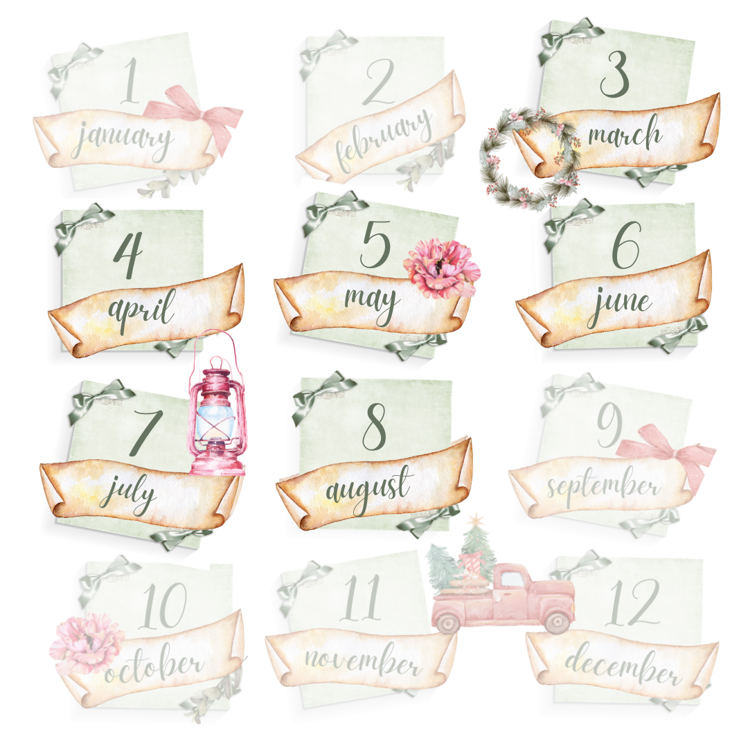 POP UP! 12 Month&#39;s of Christmas | Subscription Mar-Aug