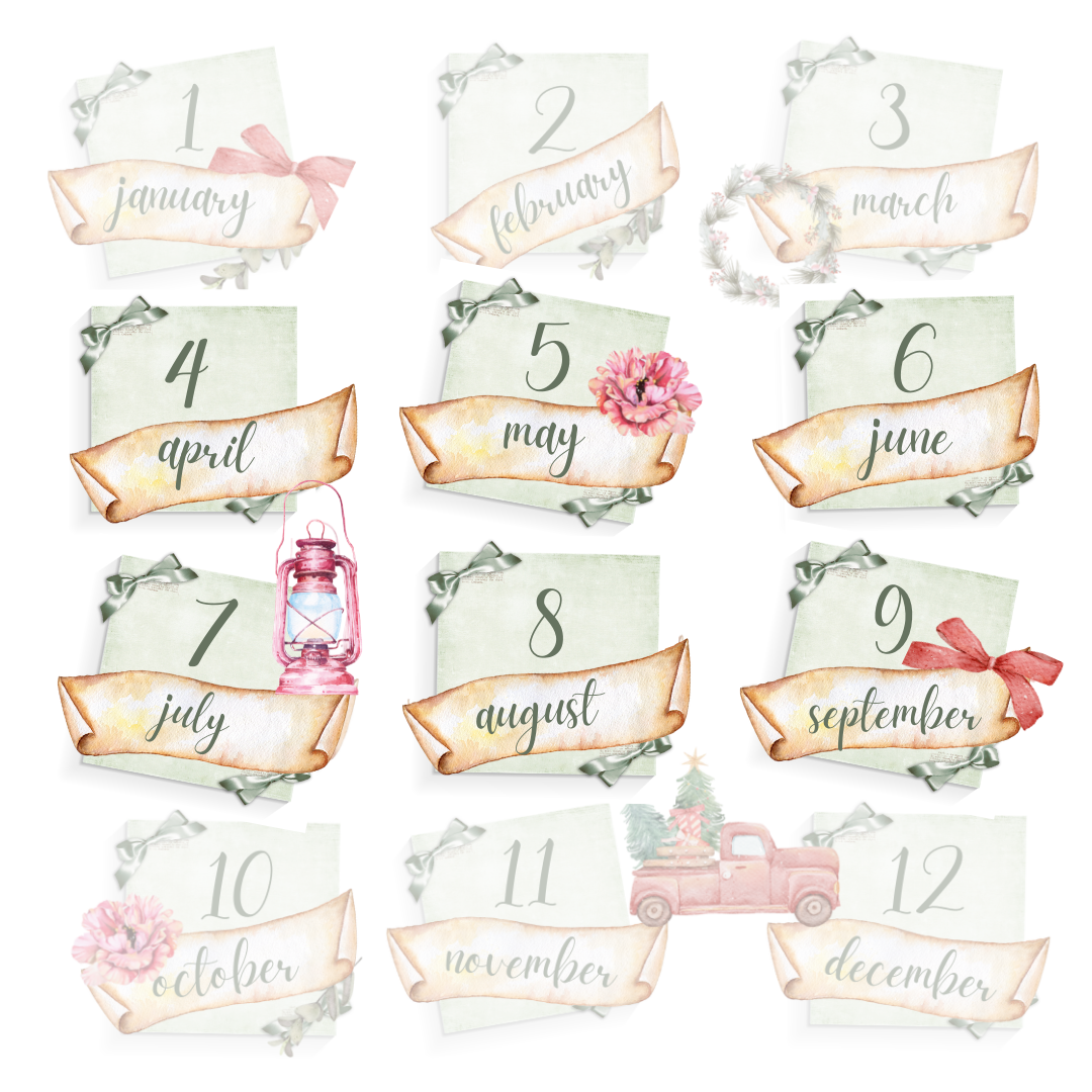 POP UP! 12 Month&#39;s of Christmas | Subscription April-Sep
