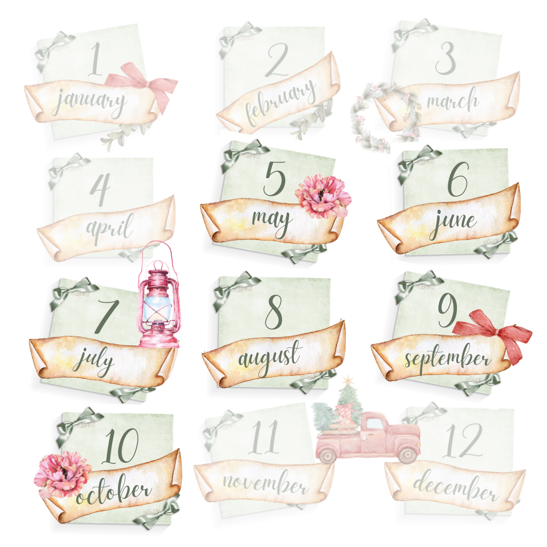 POP UP! 12 Month&#39;s of Christmas | Subscription May-Oct
