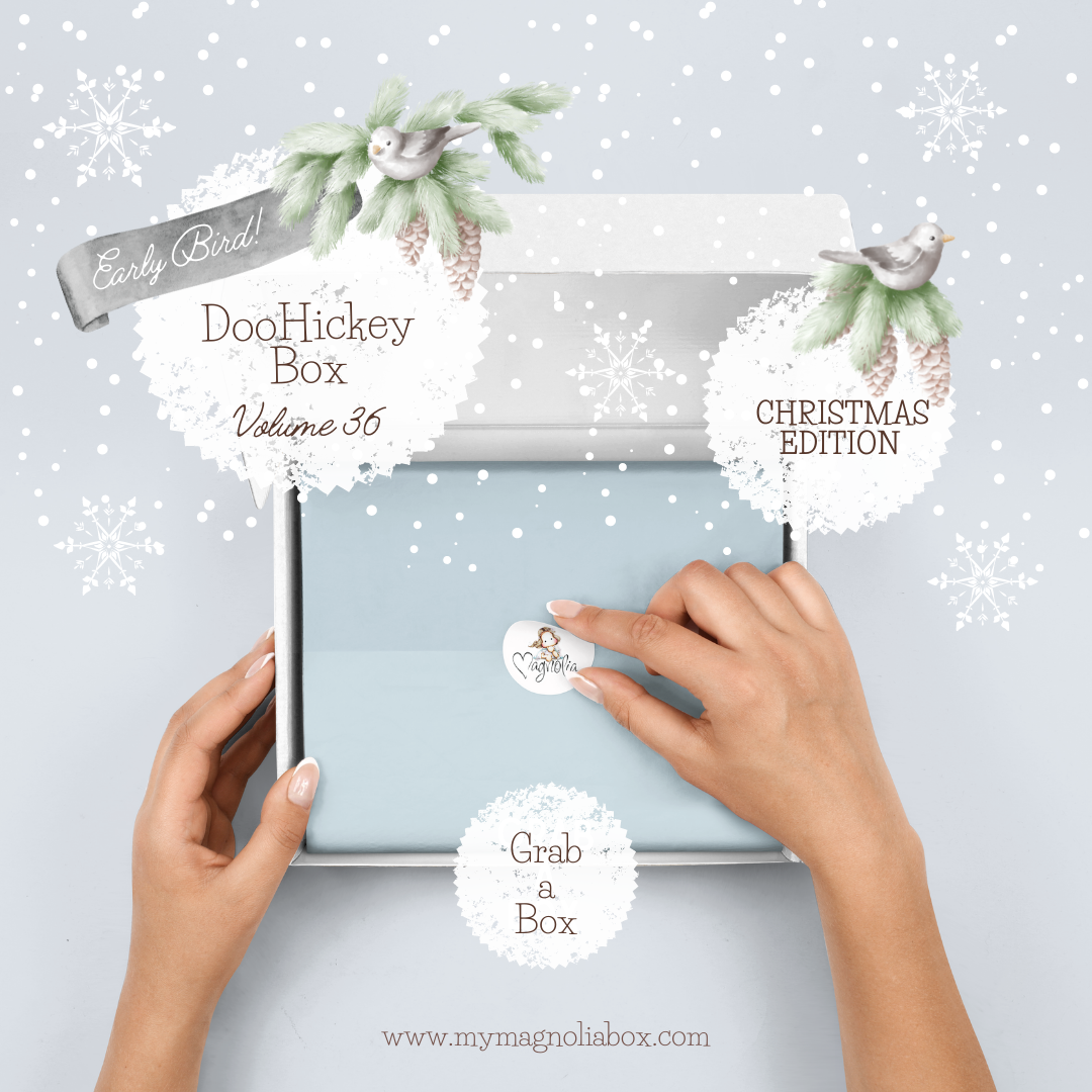 SOLD OUT! DooHickey Box Volume 36 {Oh Christmas Tree | Holy Window | Christmas Alpha}