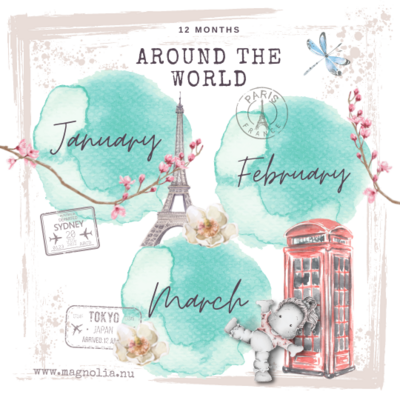 SOLD OUT!  12 Month's Around the World | Subscription Jan-Mar