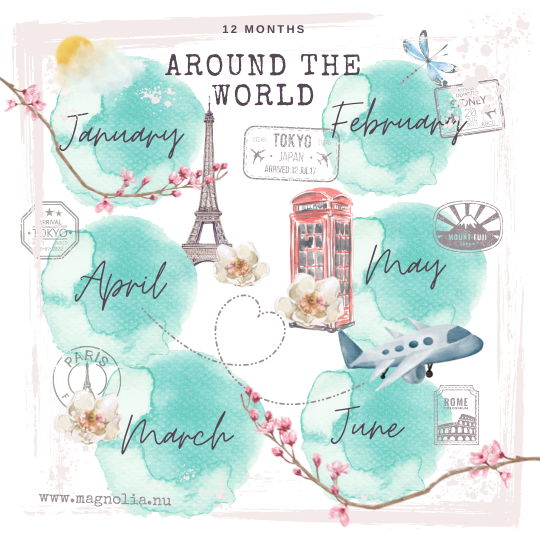 SOLD OUT!  12 Month's Around the World | Subscription Jan-Jun