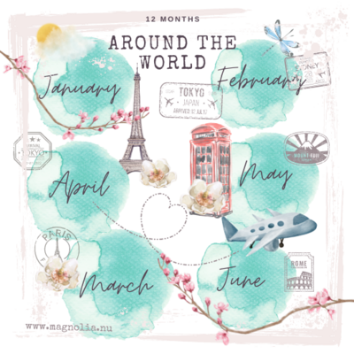 SOLD OUT!  12 Month&#39;s Around the World | Subscription Jan-Jun