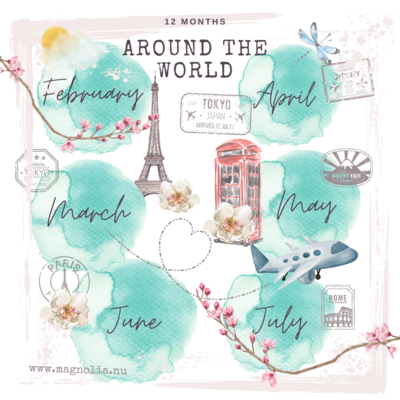 SOLD OUT! 12 Month&#39;s Around the World | Subscription Feb-July
