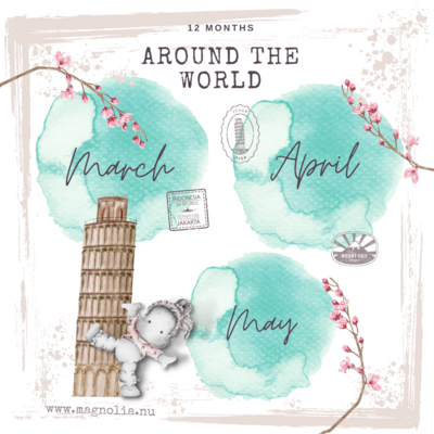 SOLD OUT! 12 Month's Around the World | Subscription March-May