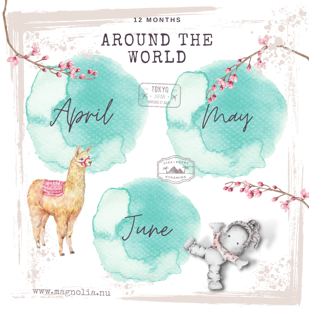 SOLD OUT! 12 Month&#39;s Around the World | Subscription April-June