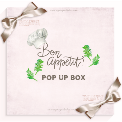 It's a Pop! POP UP BOX Bon Appetit