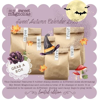 LIMITED EDITION! MSM | My Sweet Autumn Calendar 2025
