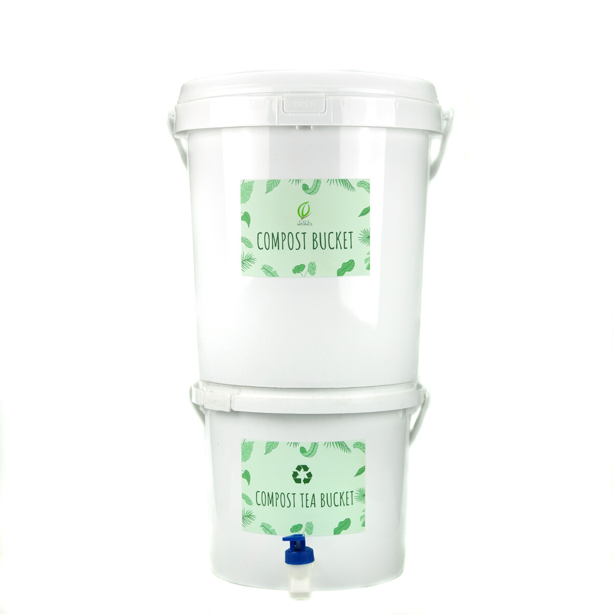 Compost Buckets with Compost Activator