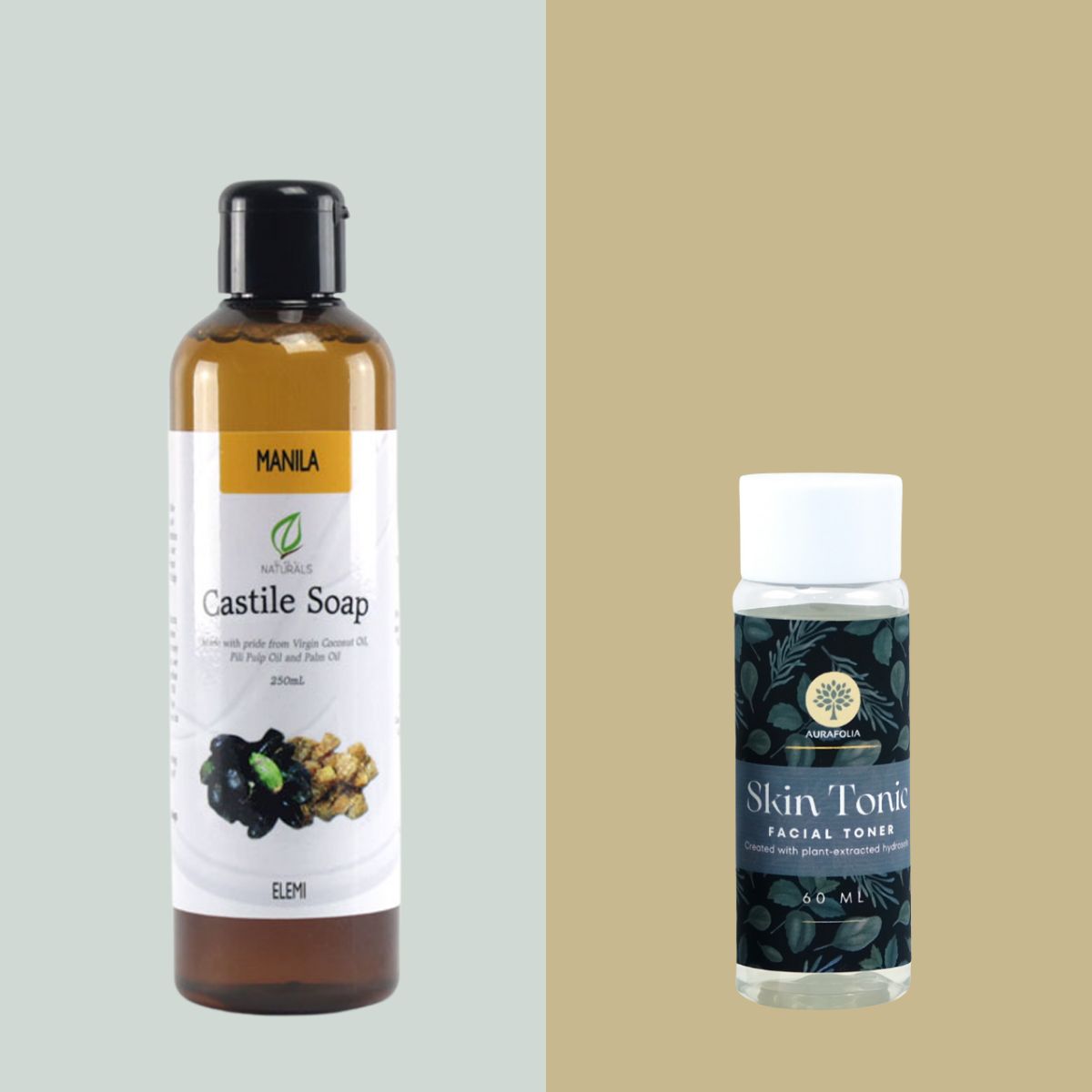 Castile Cleanse + Botanical Toner Bundle