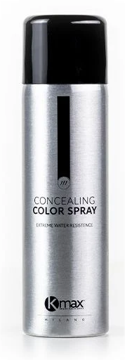 Kmax Concealing Colour Spray Black 200ml