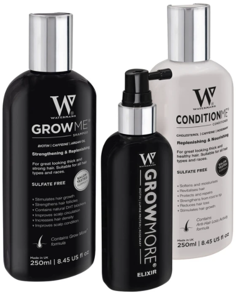 Shampoo and Conditioner set with Elixir Boosting leave-in scalp formula. Price includes shipping