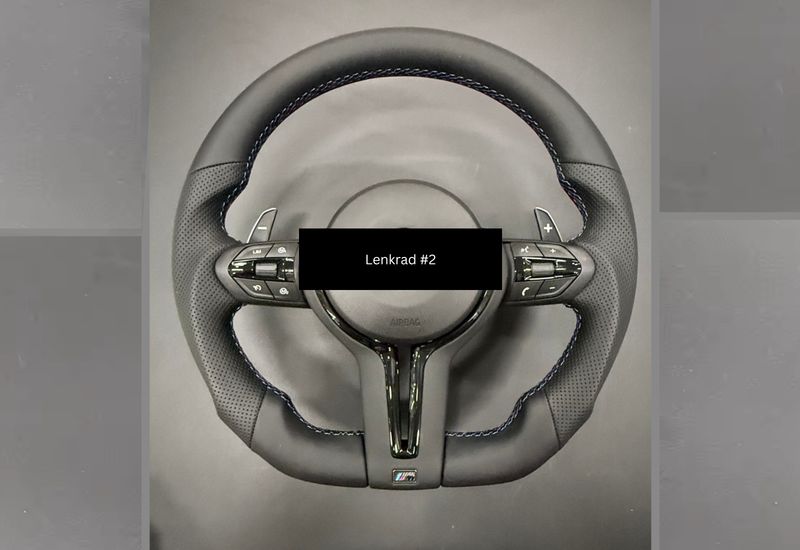 Lenkrad für BMW Individuell mit Vibration, Lenkradheizung, ACC