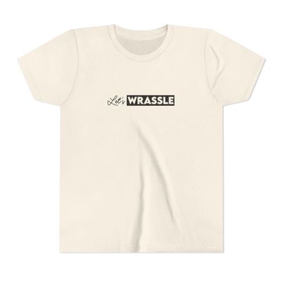 YOUTH Let&#39;s Wrassle T-Shirt - Off White