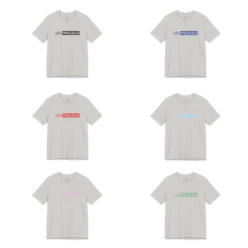 Let&#39;s Wrassle T-Shirt - Gray