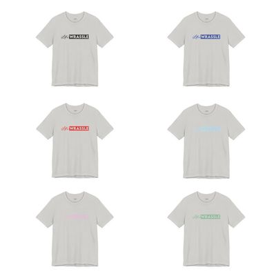 Let&#39;s Wrassle T-Shirt - Gray