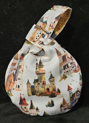 Castle/Yellow and Black Swirls