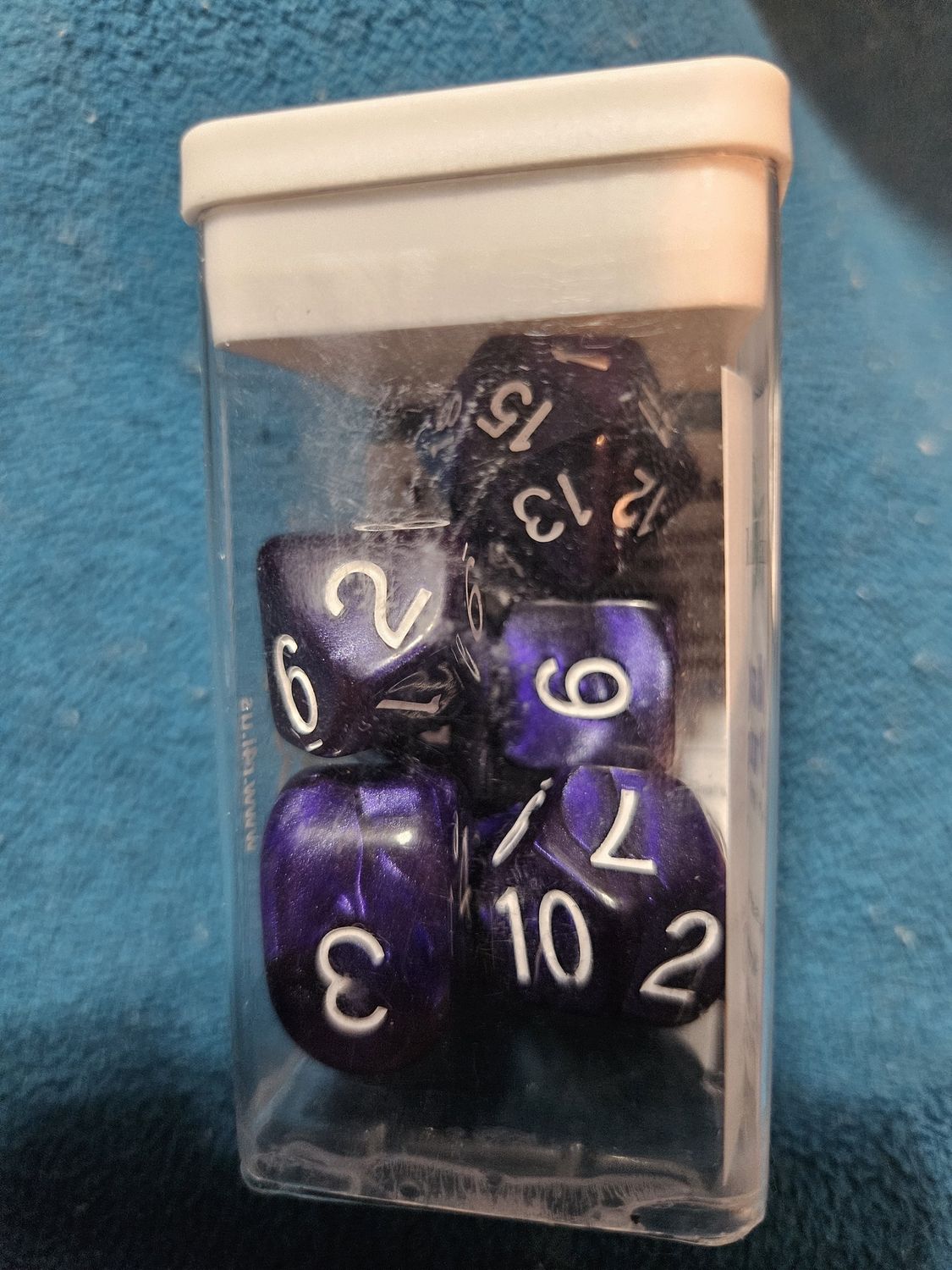 Marble Purple 7d set
