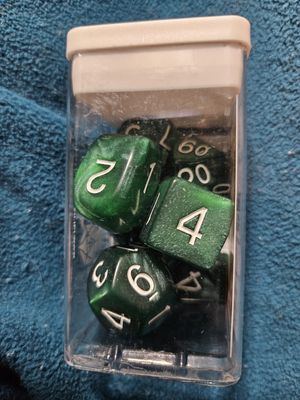 Marble Green 7d set